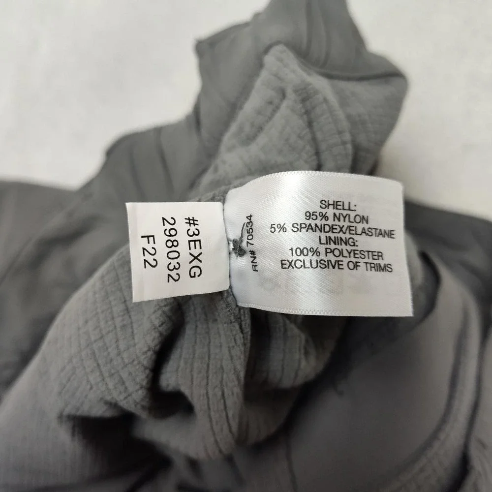 Orvis Pants Mens XL 38x32 Gray Fleece Lined Outdoor Hiking Travel Winter Work‎